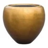 Metallic Couple Plant Pot - Matt Honey