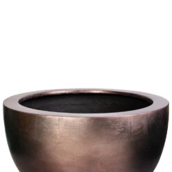 Metallic Plant Bowl - Matt Coffee 12 Metallic Plant Bowl - Matt Coffee -Indoor Plant Store Metallic Plant Bowl Matt Coffee SWATCH 3