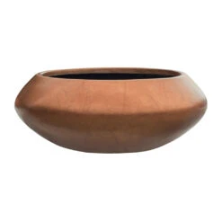 Metallic UFO Plant Bowl - Matt Copper -Indoor Plant Store Metallic UFO Plant Bowl Matt Copper 55x22cm