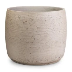 Mini Valerie Plant Pot - Grey Washed -Indoor Plant Store Mini Valerie Plant Pot Grey Washed 36x28cm