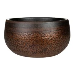 Mya Plant Bowl - Shiny Mocha -Indoor Plant Store Mya Plant Bowl Shiny Mocha Medium