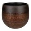 Mya Plant Pot - Shiny Mocha