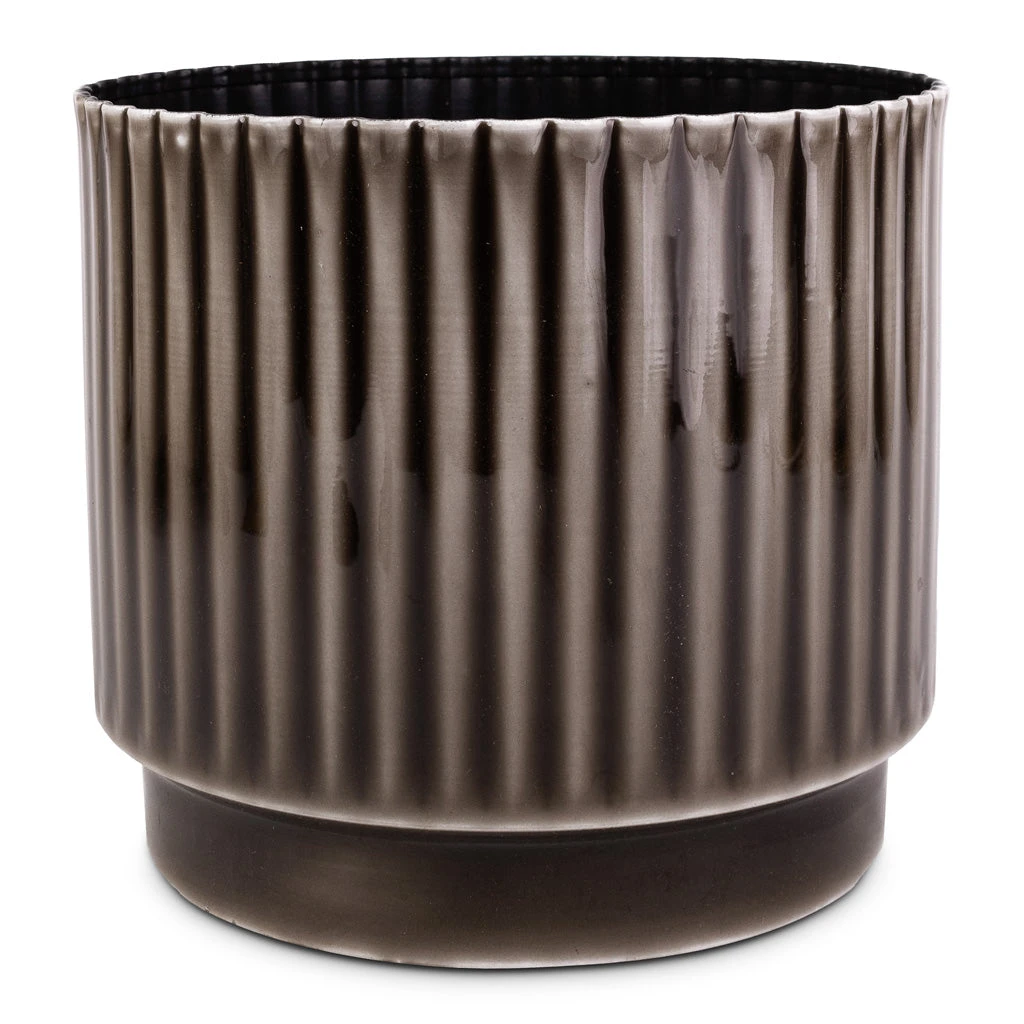 Nella Plant Pot - Coffee 1 Nella Plant Pot - Coffee