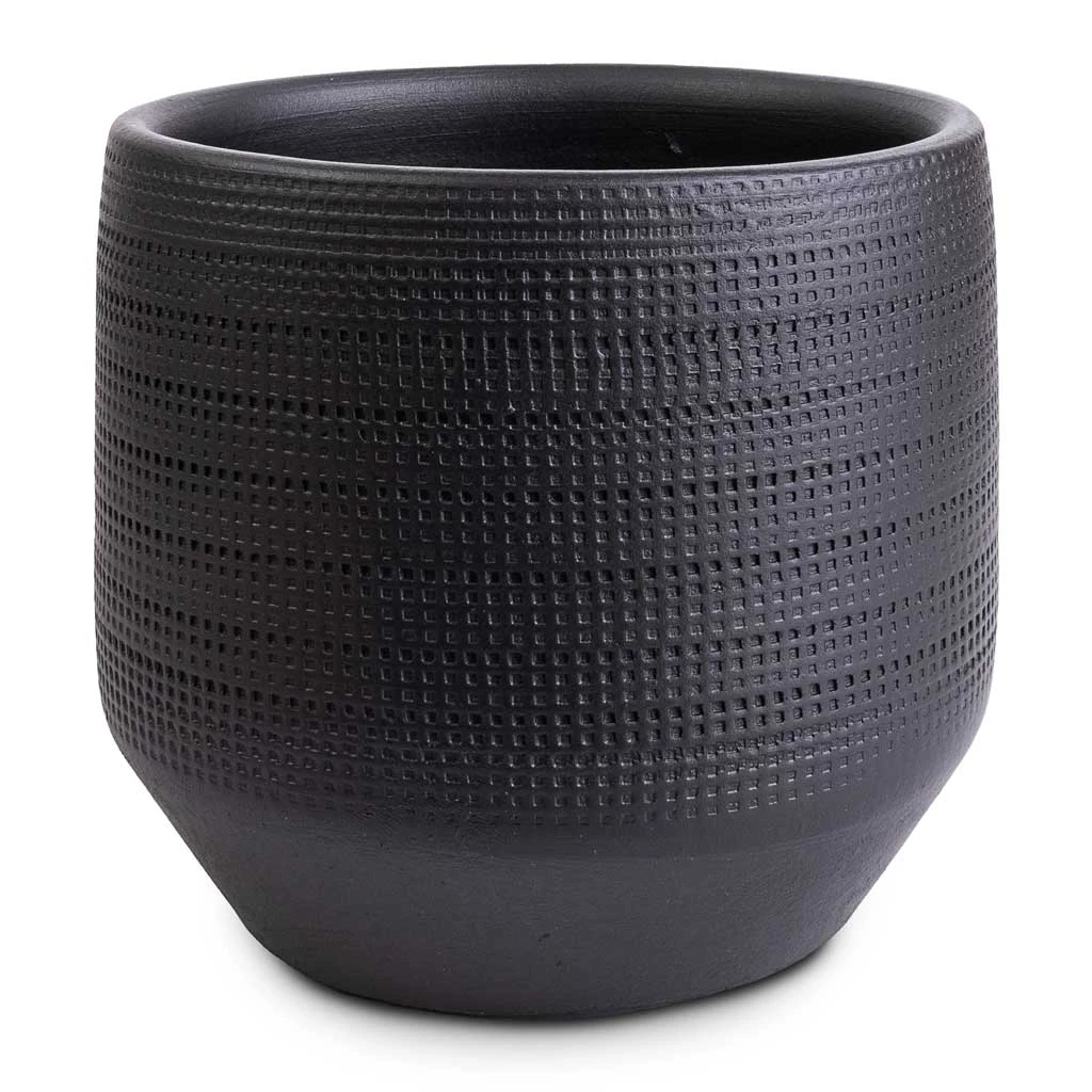 Norell Plant Pot - Black 1 Norell Plant Pot - Black