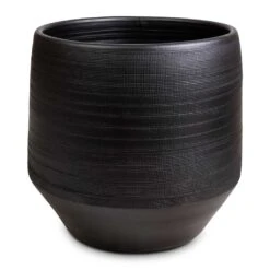 Norell Plant Pot - Black 31 Norell Plant Pot - Black -Indoor Plant Store Norell Plant Pot Black 42x38cm