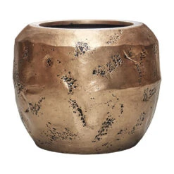 Opus Raw Couple Planter - Gold -Indoor Plant Store Opus Raw Couple Planter Gold 50x40cm
