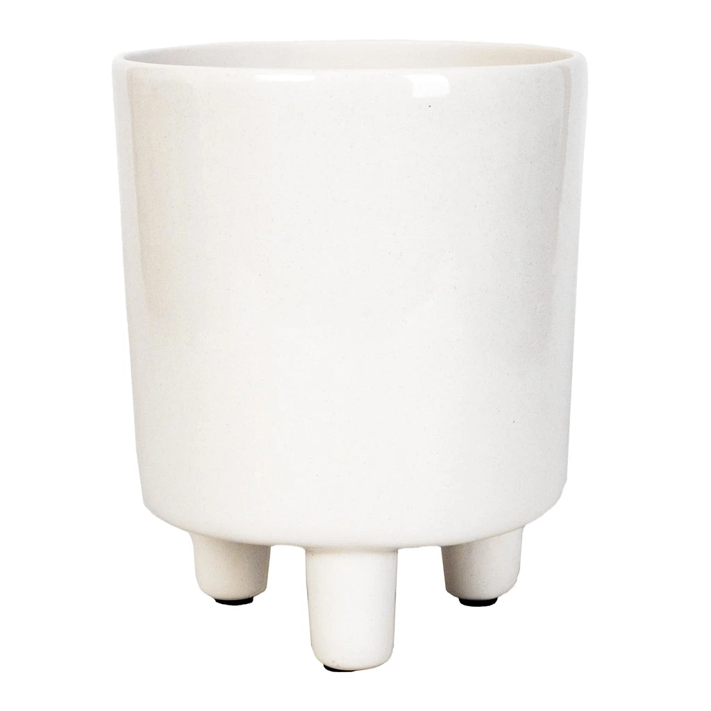 Pisa Plant Pot - White 1 Pisa Plant Pot - White
