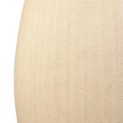 Polystone Coated Plain Balloon Planter - Natural -Indoor Plant Store Polystone Coated Plain Balloon Planter Natural 52x68cm 4