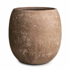 Polystone Coated Plain Balloon Planter - Rock 15 Polystone Coated Plain Balloon Planter - Rock -Indoor Plant Store Polystone Coated Plain Balloon Planter Rock 42x42cm