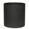 Puk Refined Planter - Volcano Black