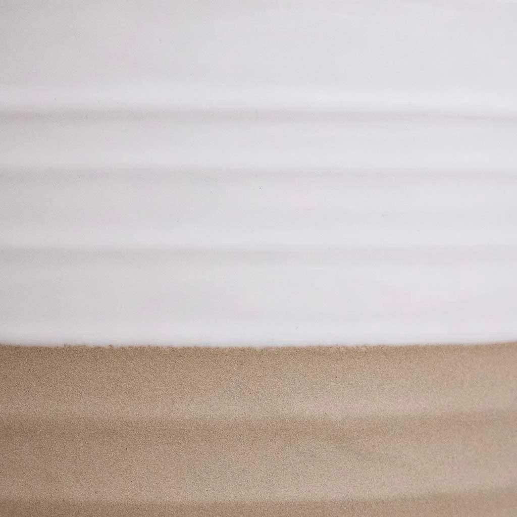 Puro Ripple Plant Pot - White 3 Puro Ripple Plant Pot - White - Image 3