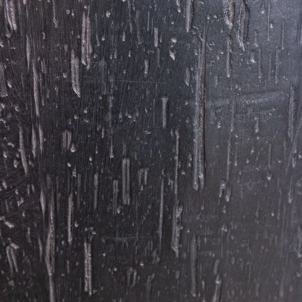 Raindrop Cube Planter - Anthracite 7 Raindrop Cube Planter - Anthracite - Image 7