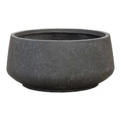 Raindrop Bowl Planter - Anthracite -Indoor Plant Store Raindrop Bowl Planter Anthracite 55cm