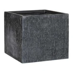 Raindrop Cube Planter - Anthracite 14 Raindrop Cube Planter - Anthracite -Indoor Plant Store Raindrop Cube Planter Anthracite 50cm