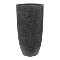 Indoor Plant Store 8 Raindrop Tall Vase Planter - Anthracite
