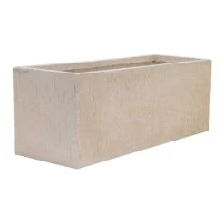 Raindrop Trough Planter - Stone 7 Raindrop Trough Planter - Stone -Indoor Plant Store Raindrop Trough Planter Stone 80cm