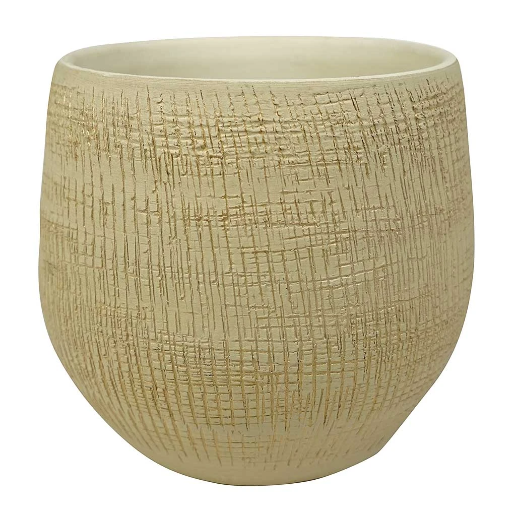 Ryan Plant Pot - Sand Gold 14 Ryan Plant Pot - Sand Gold - Image 14