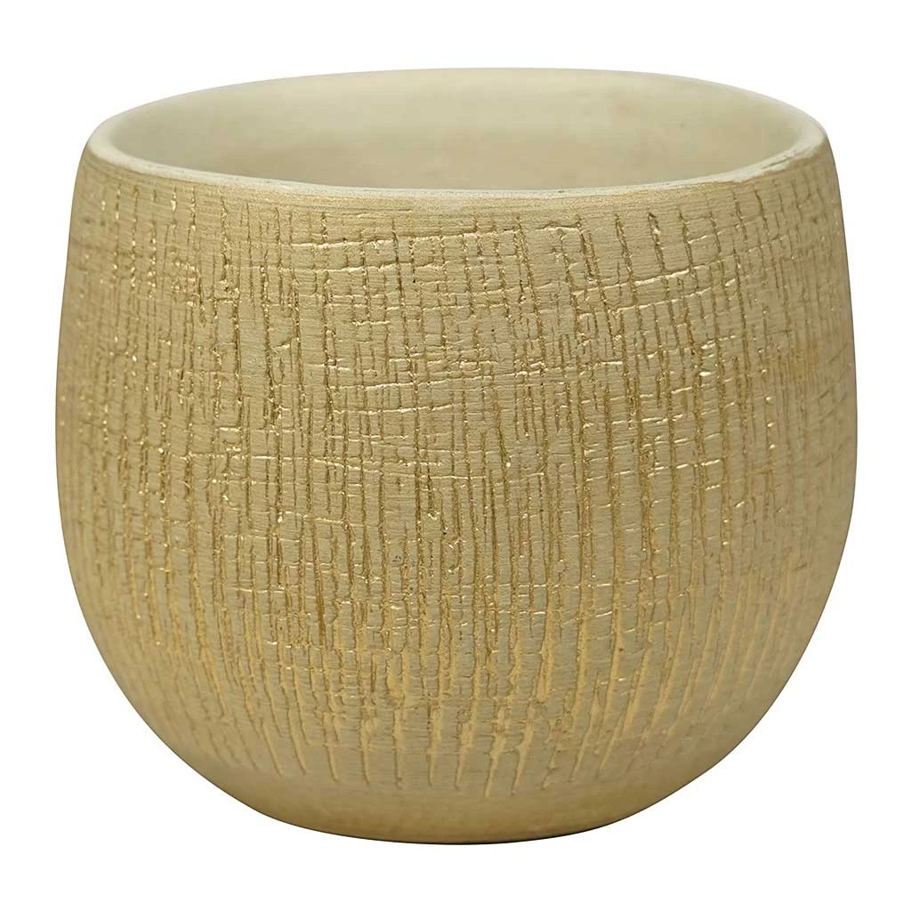 Ryan Plant Pot - Sand Gold 13 Ryan Plant Pot - Sand Gold - Image 13