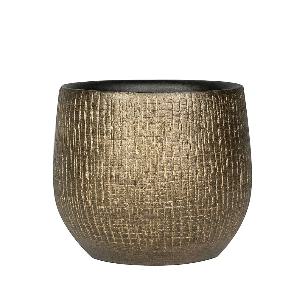 Ryan Plant Pot - Shiny Gold 13 Ryan Plant Pot - Shiny Gold - Image 13
