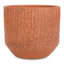 Solento Plant Pot - Terracotta Speckle 10 Solento Plant Pot - Terracotta Speckle -Indoor Plant Store Solento Plant Pot Terracotta Speckle 16x14cm