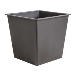 Solid Rectangle Planter - Dark Grey -Indoor Plant Store Solid Trough Planter Dark Grey 110x40x40cm 2