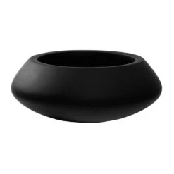 Tara Natural Bowl Planter - Black -Indoor Plant Store Tara Natural Planter Black 30x12cm