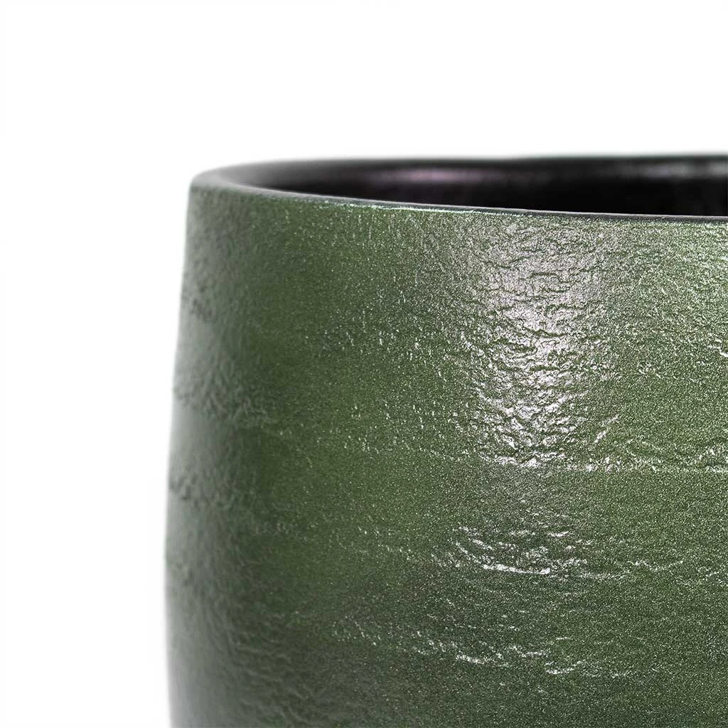 Zembla Plant Pot - Green 2 Zembla Plant Pot - Green - Image 2